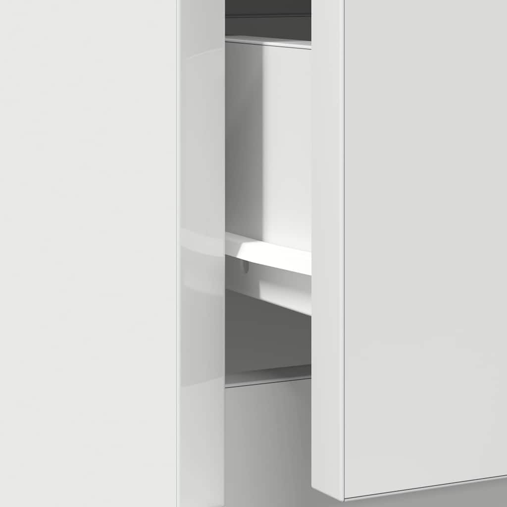 Skänk Med Låda 71X35X84 Cm Konstruerat Trä