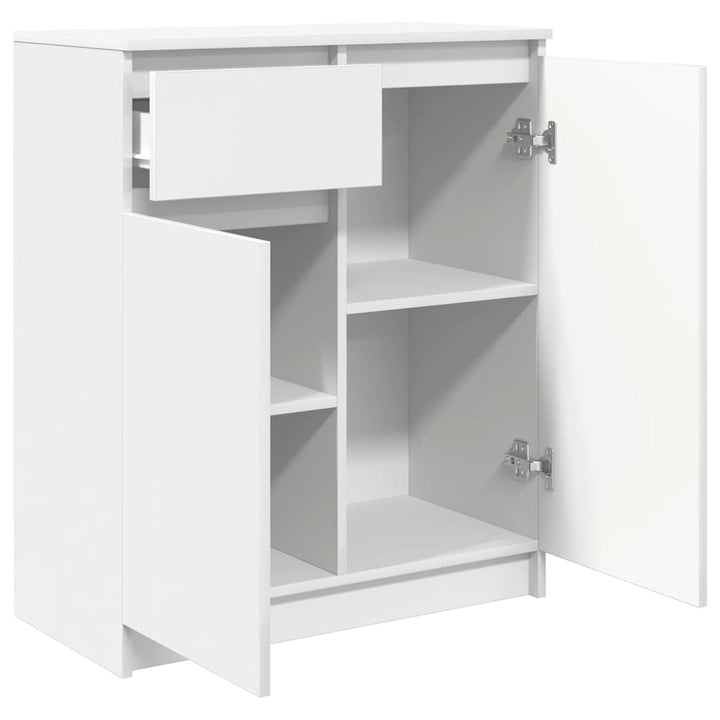 Skänk Med Låda 71X35X84 Cm Konstruerat Trä