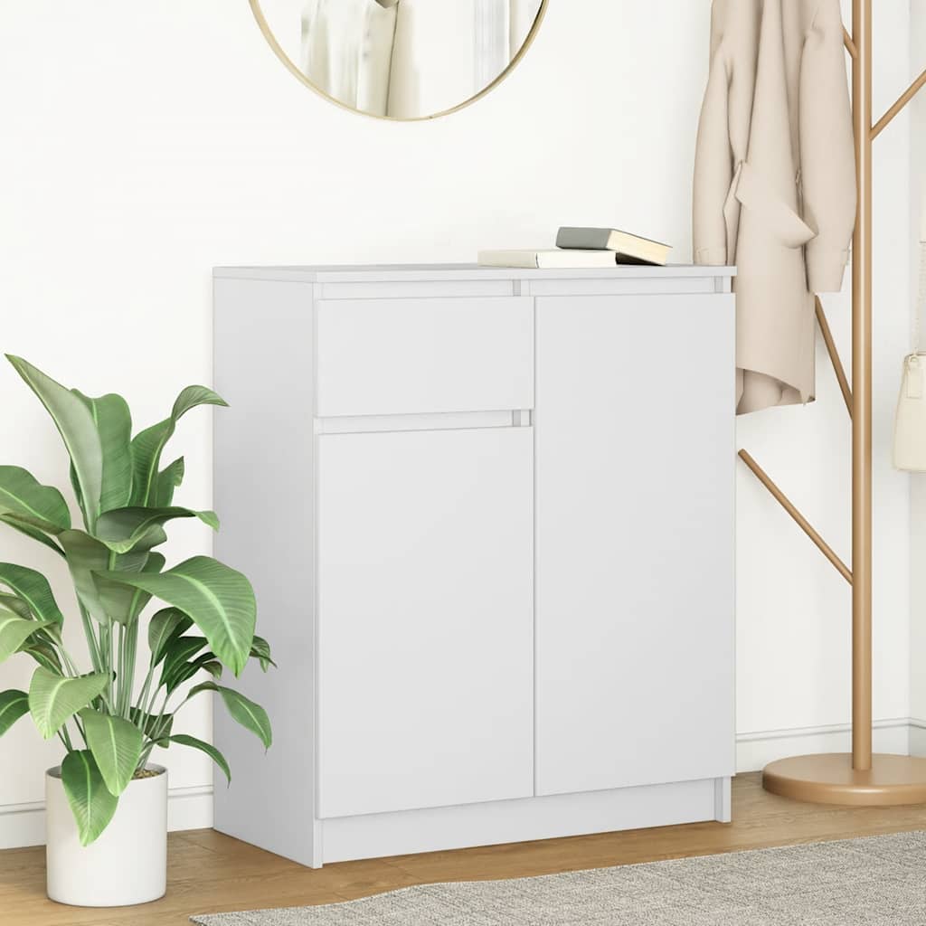 Skänk Med Låda 71X35X84 Cm Konstruerat Trä