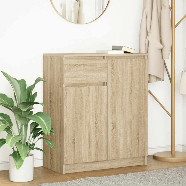 Skänk Med Låda 71X35X84 Cm Konstruerat Trä
