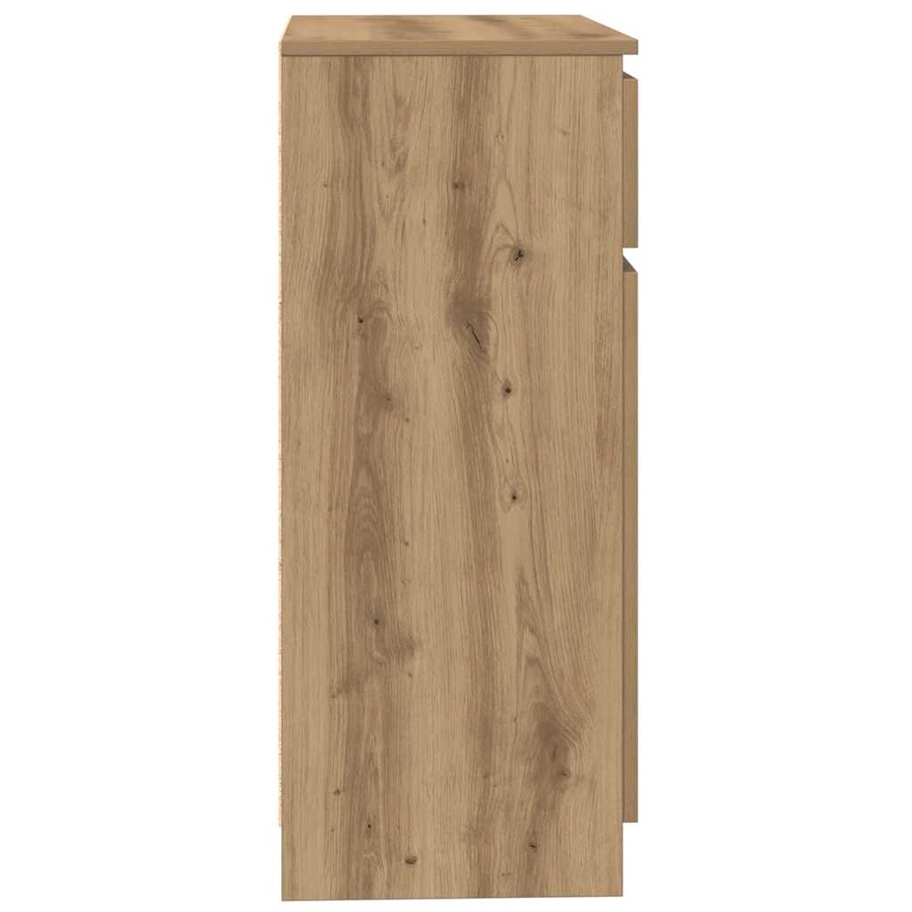 Skänk Med Låda 71X35X84 Cm Konstruerat Trä