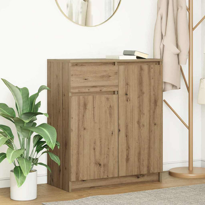 Skänk Med Låda 71X35X84 Cm Konstruerat Trä