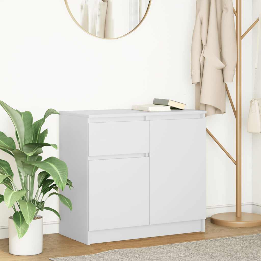 Skänk Med Låda 71X35X65 Cm Konstruerat Trä