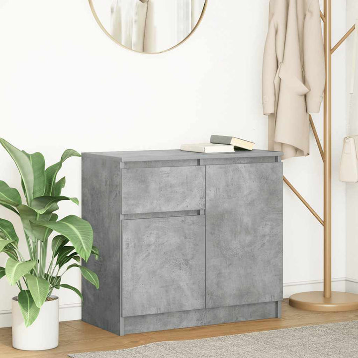Skänk Med Låda 71X35X65 Cm Konstruerat Trä