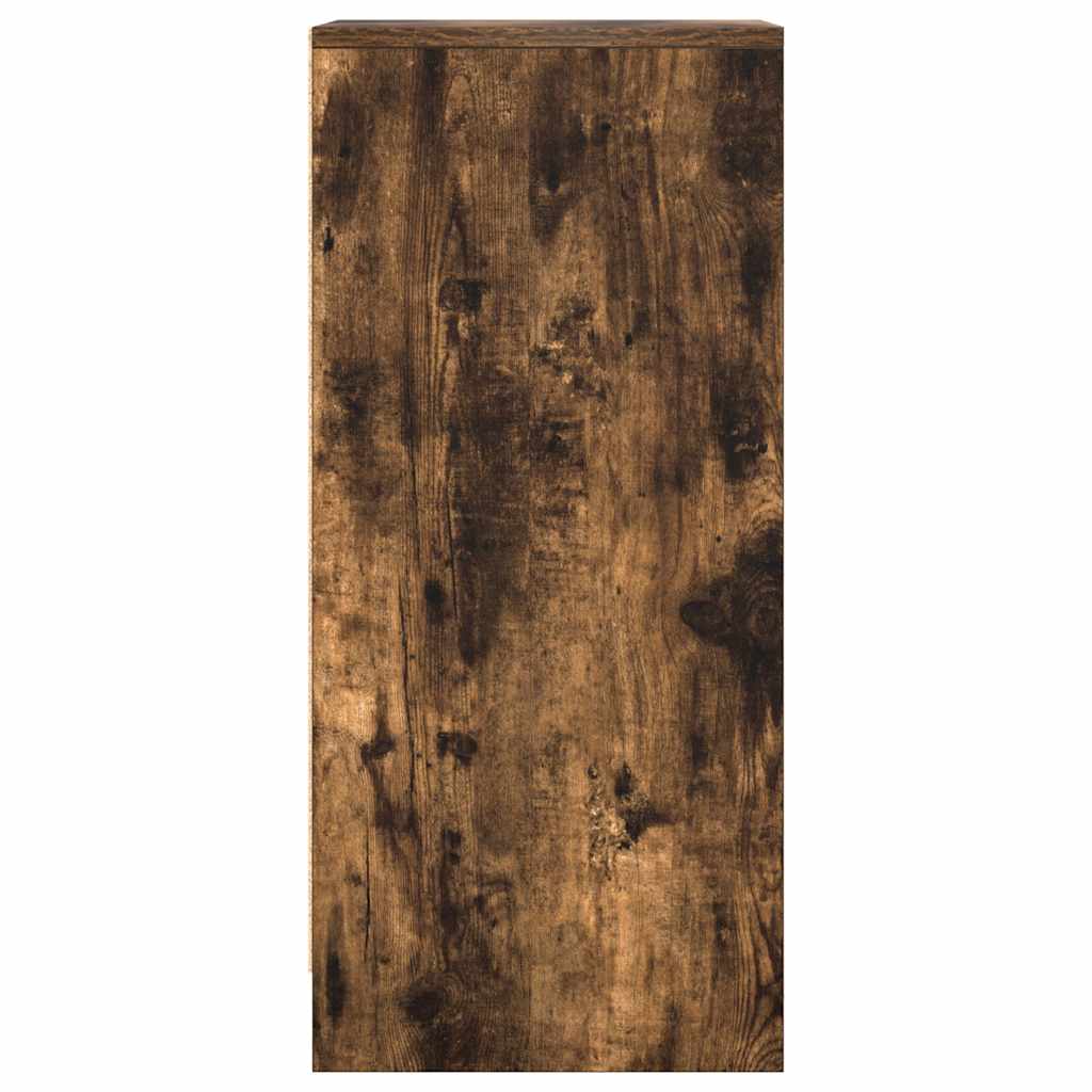 Skänk Rökt Ek 29,5X34X76 Cm Konstruerat Trä