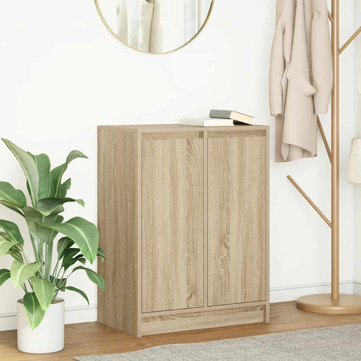 Skänk Hantverksmässig Ek 57X34X76 Cm Konstruerat Trä