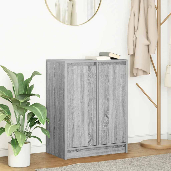 Skänk Hantverksmässig Ek 57X34X76 Cm Konstruerat Trä