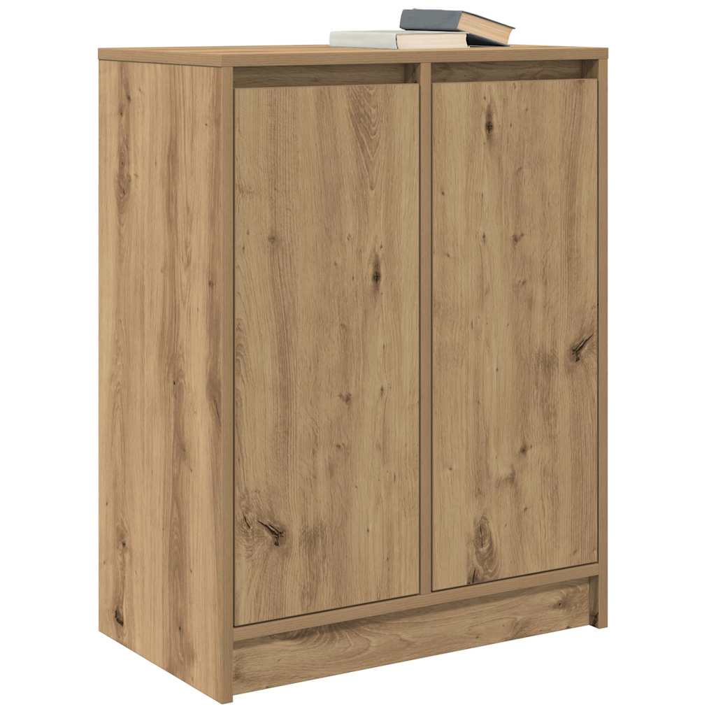 Skänk Hantverksmässig Ek 57X34X76 Cm Konstruerat Trä