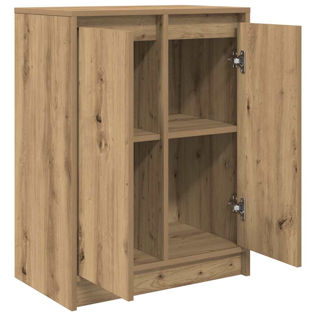 Skänk Hantverksmässig Ek 57X34X76 Cm Konstruerat Trä