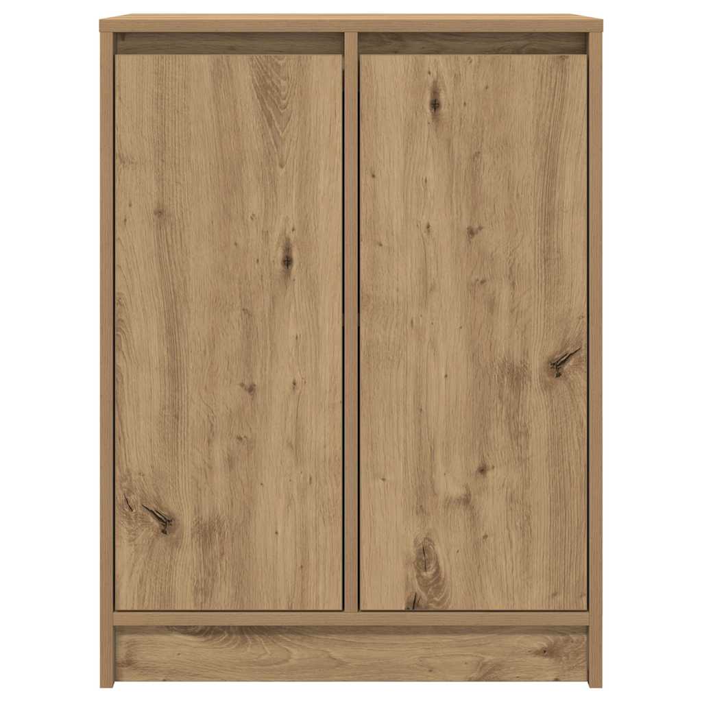 Skänk Hantverksmässig Ek 57X34X76 Cm Konstruerat Trä