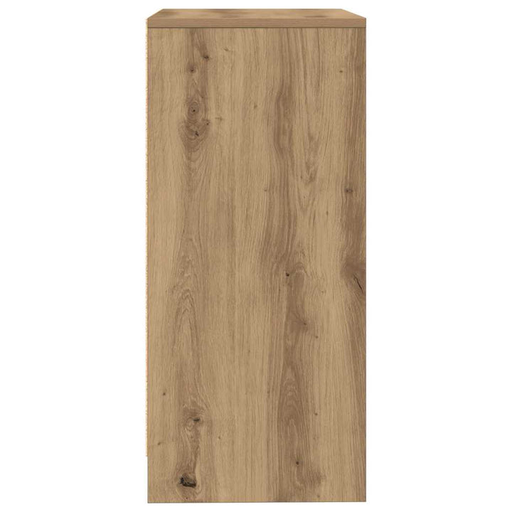 Skänk Hantverksmässig Ek 57X34X76 Cm Konstruerat Trä