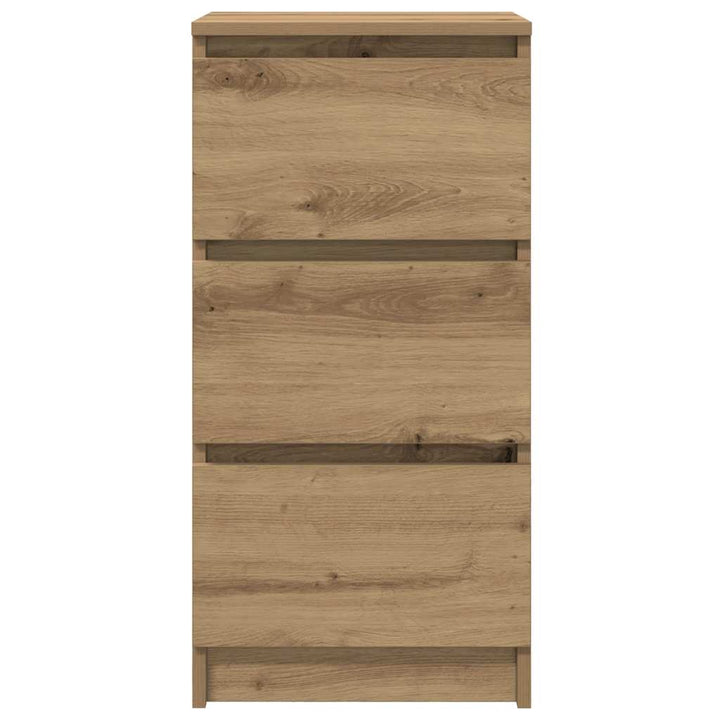 Skänk Hantverksmässig Ek 37,5X35X76 Cm Konstruerat Trä