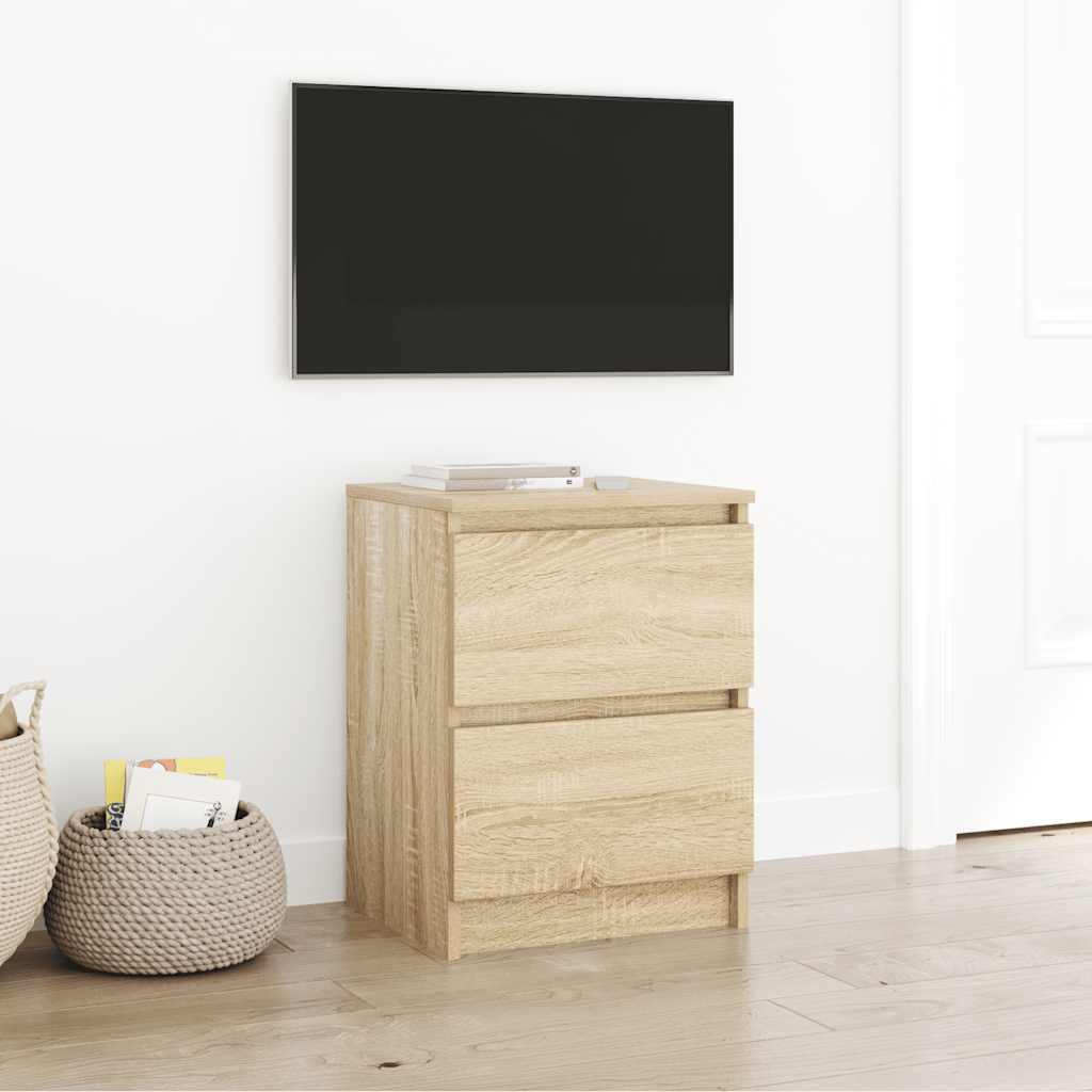 Tv-Bänk 40X35X54 Cm Konstruerat Trä