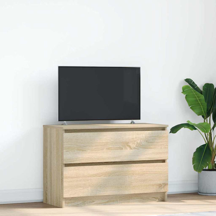 Tv-Bänk 100X35X54 Cm Konstruerat Trä