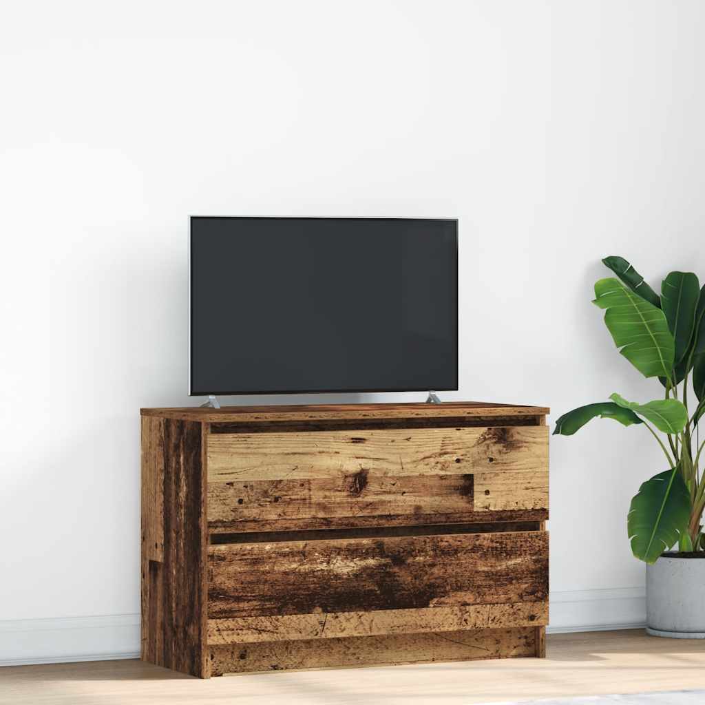 Tv-Bänk 40X35X54 Cm Konstruerat Trä