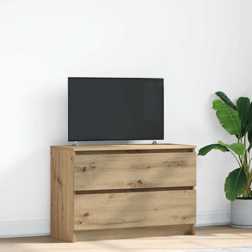 Tv-Bänk 40X35X54 Cm Konstruerat Trä