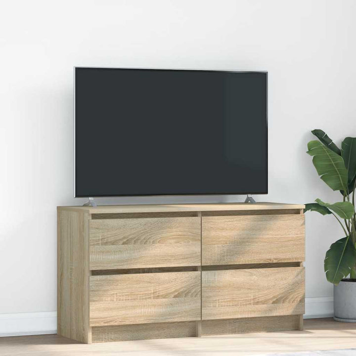 Tv-Bänk 100X35X54 Cm Konstruerat Trä