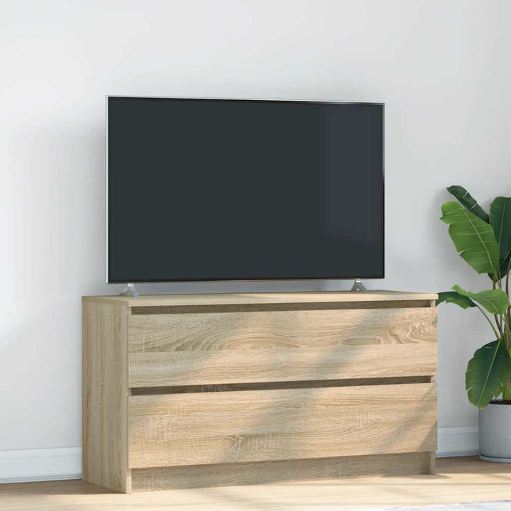 Tv-Bänk 100X35X54 Cm Konstruerat Trä