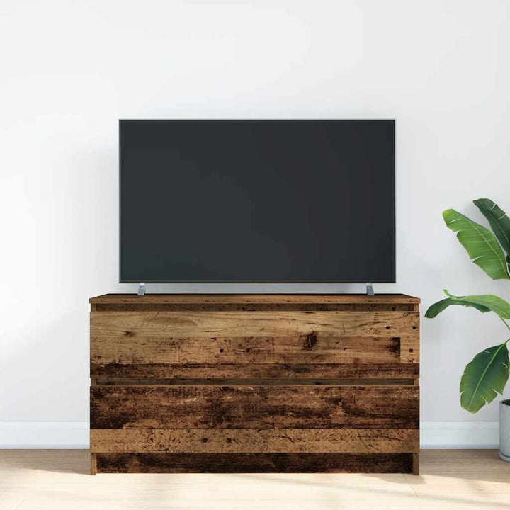 Tv-Bänk 100X35X54 Cm Konstruerat Trä