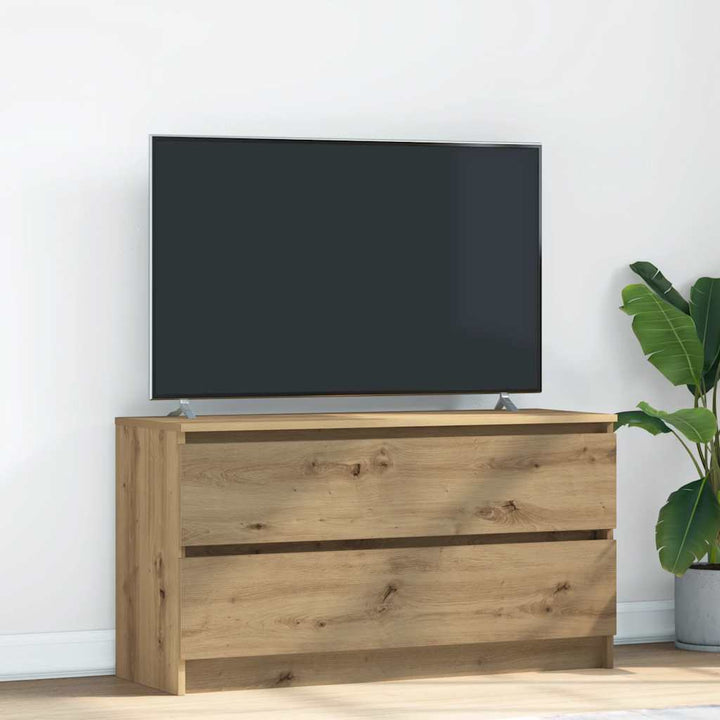 Tv-Bänk 100X35X54 Cm Konstruerat Trä