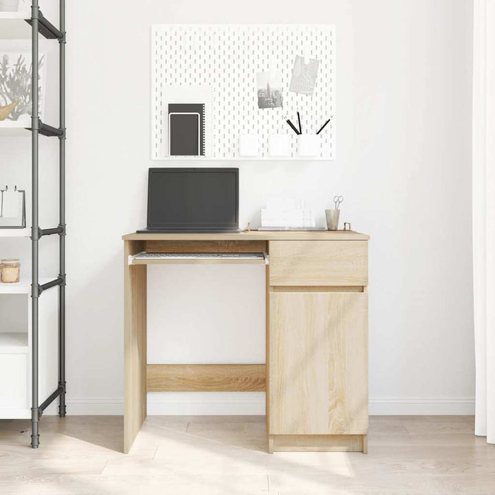 Skrivbord 86X49X76 Cm Konstruerat Trä