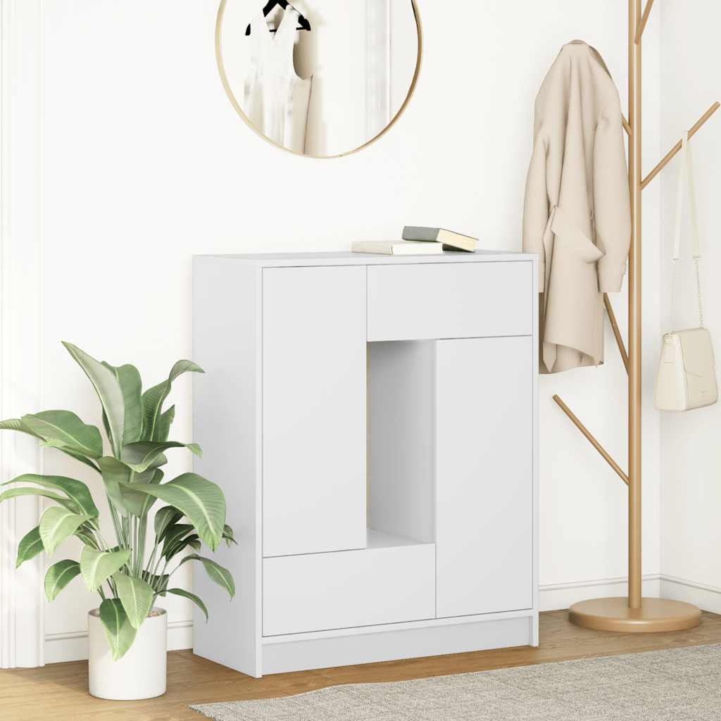 Skänk Med Lådor Och Dörrar 73X31X90 Cm