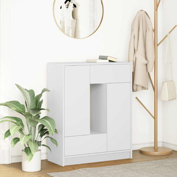 Skänk Med Lådor Och Dörrar 73X31X90 Cm