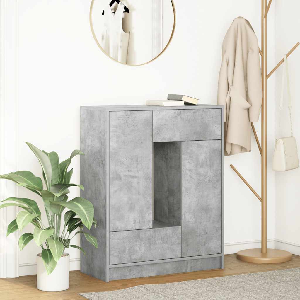 Skänk Med Lådor Och Dörrar 73X31X90 Cm