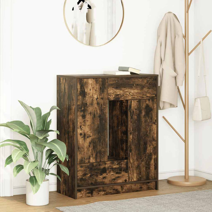 Skänk Med Lådor Och Dörrar 73X31X90 Cm