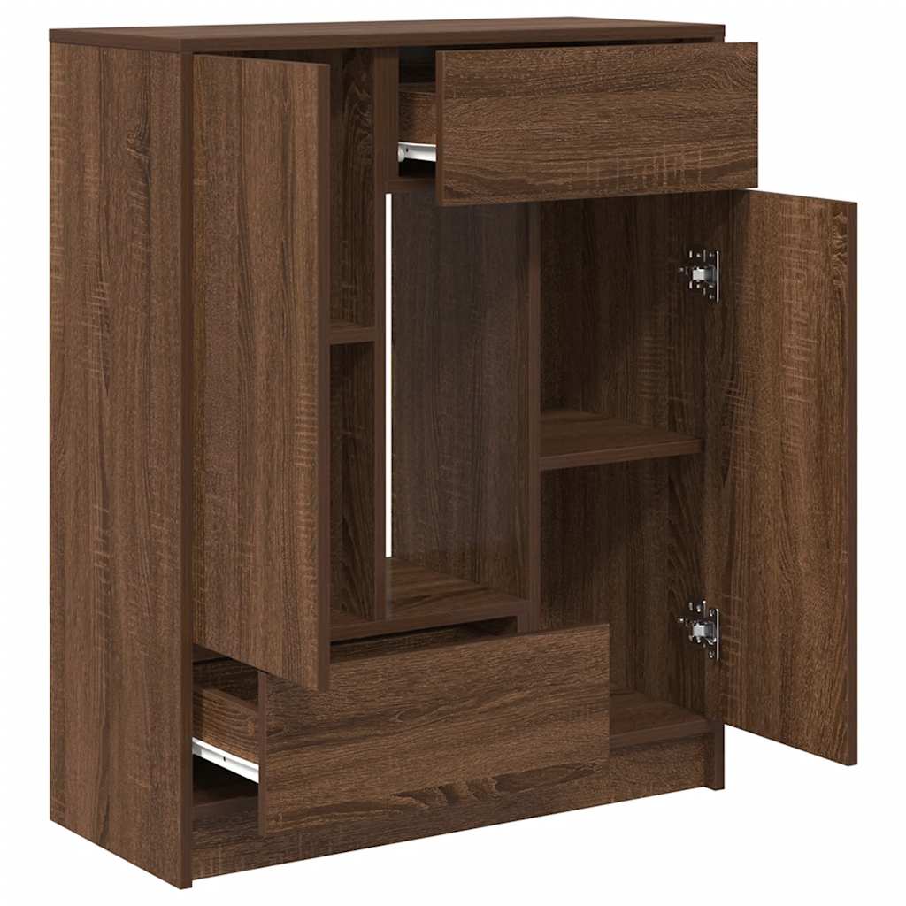 Skänk Med Lådor Och Dörrar 73X31X90 Cm
