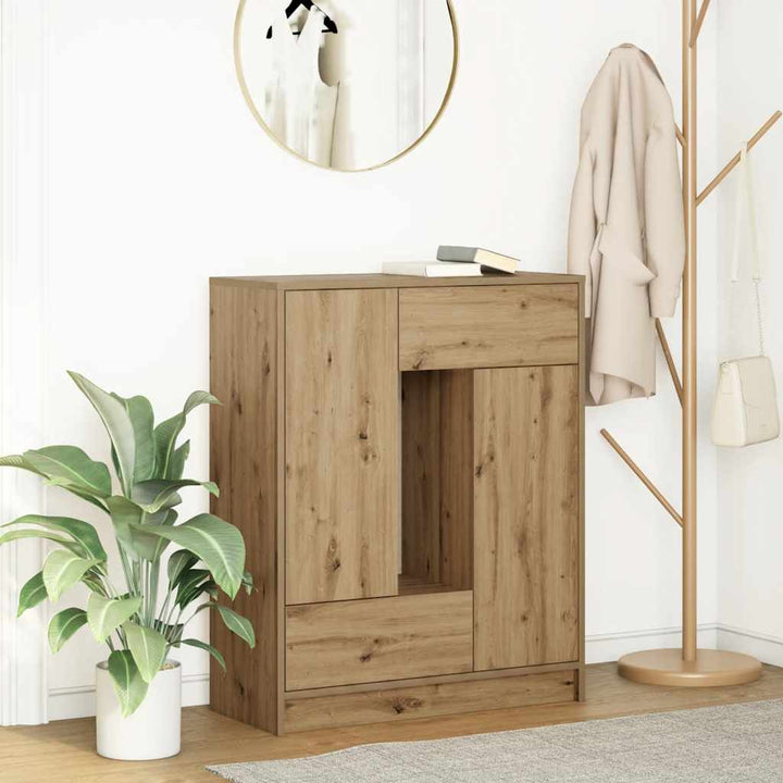 Skänk Med Lådor Och Dörrar 73X31X90 Cm