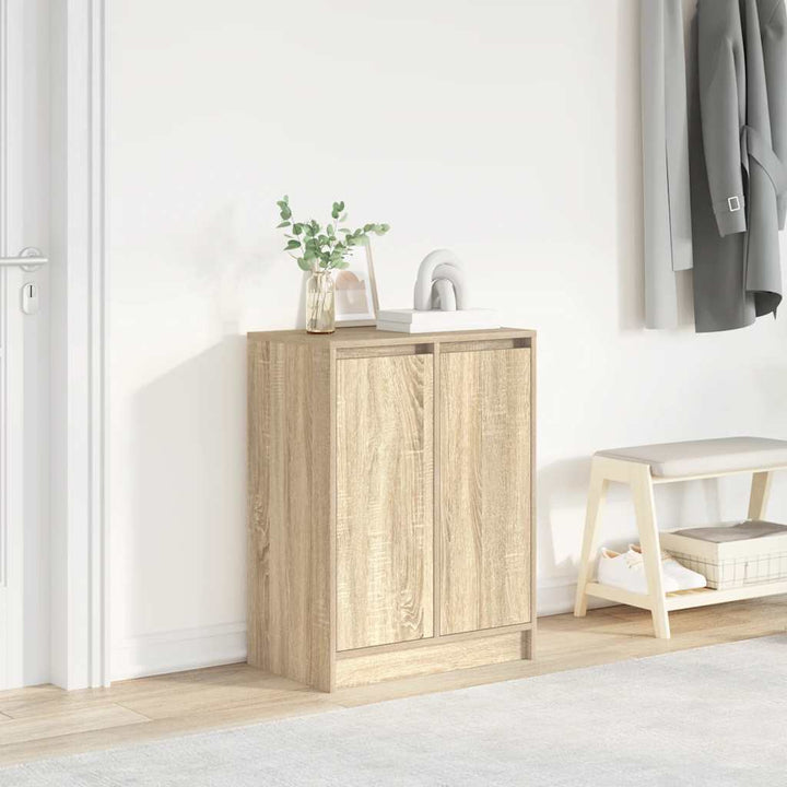 Skoskåp 57X34X76 Cm Konstruerat Trä