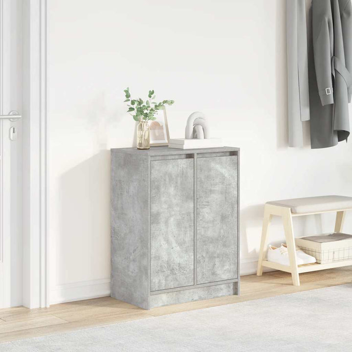 Skoskåp 57X34X76 Cm Konstruerat Trä