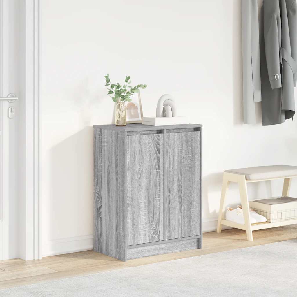 Skoskåp 57X34X76 Cm Konstruerat Trä
