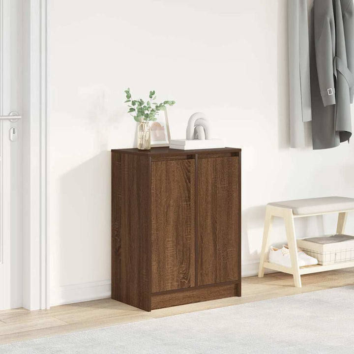 Skoskåp 57X34X76 Cm Konstruerat Trä
