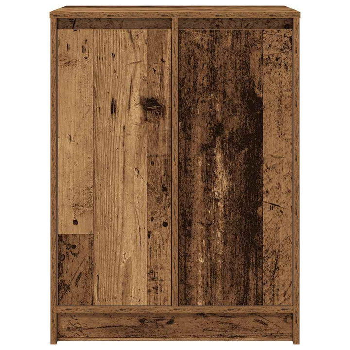Skoskåp 57X34X76 Cm Konstruerat Trä