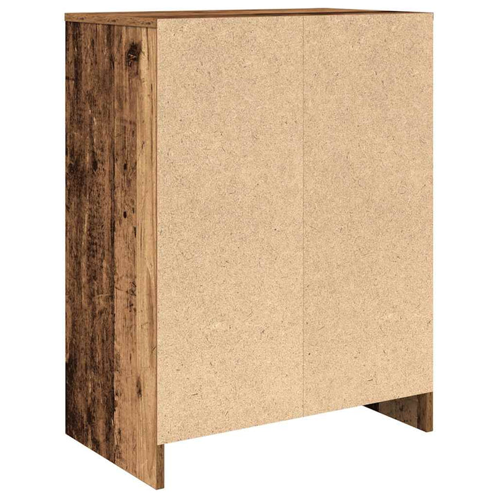 Skoskåp 57X34X76 Cm Konstruerat Trä