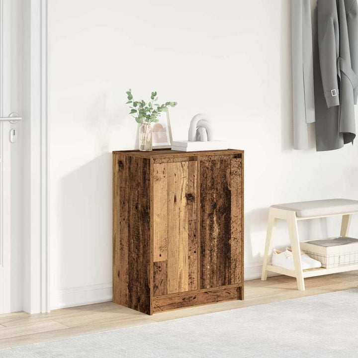 Skoskåp 57X34X76 Cm Konstruerat Trä