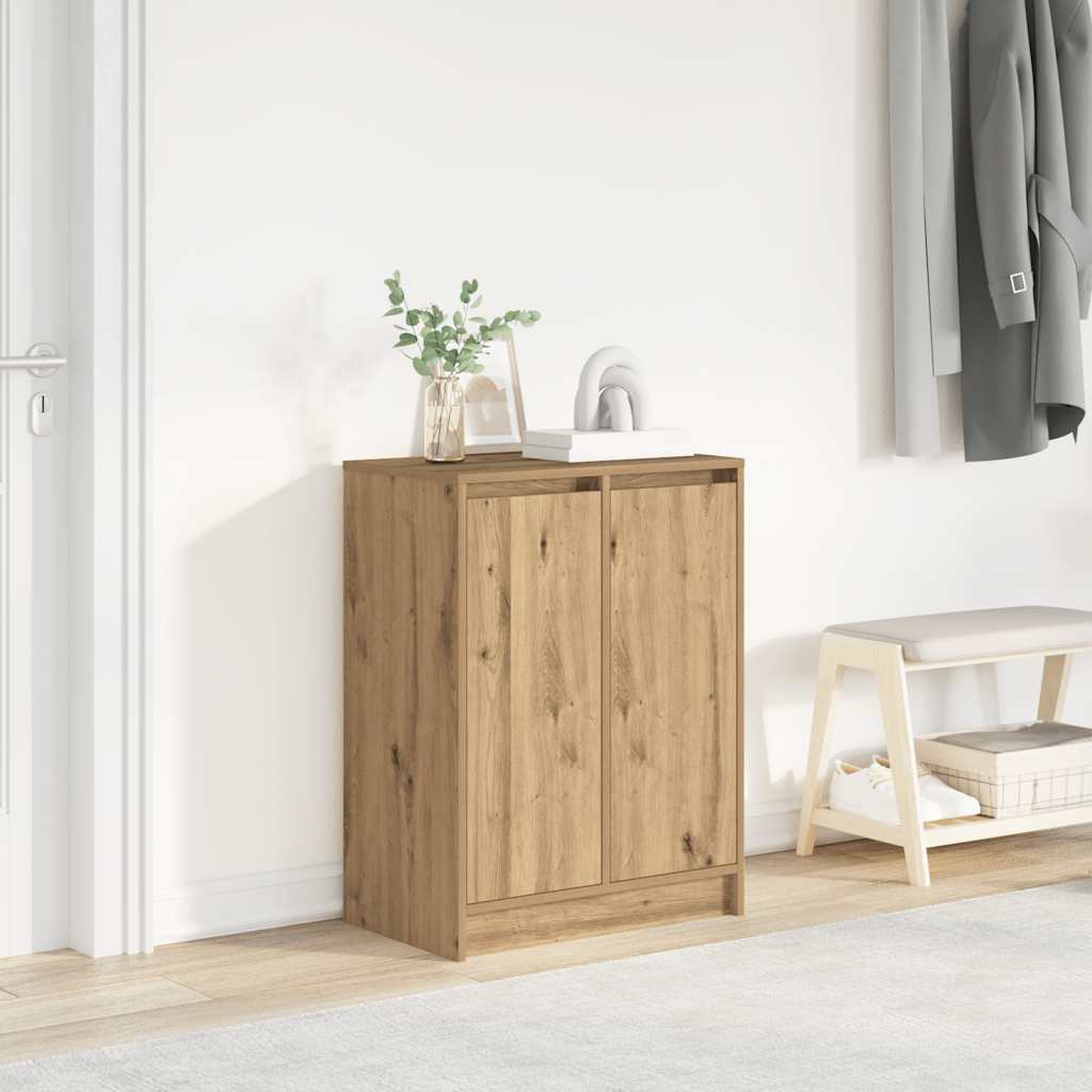 Skoskåp 57X34X76 Cm Konstruerat Trä