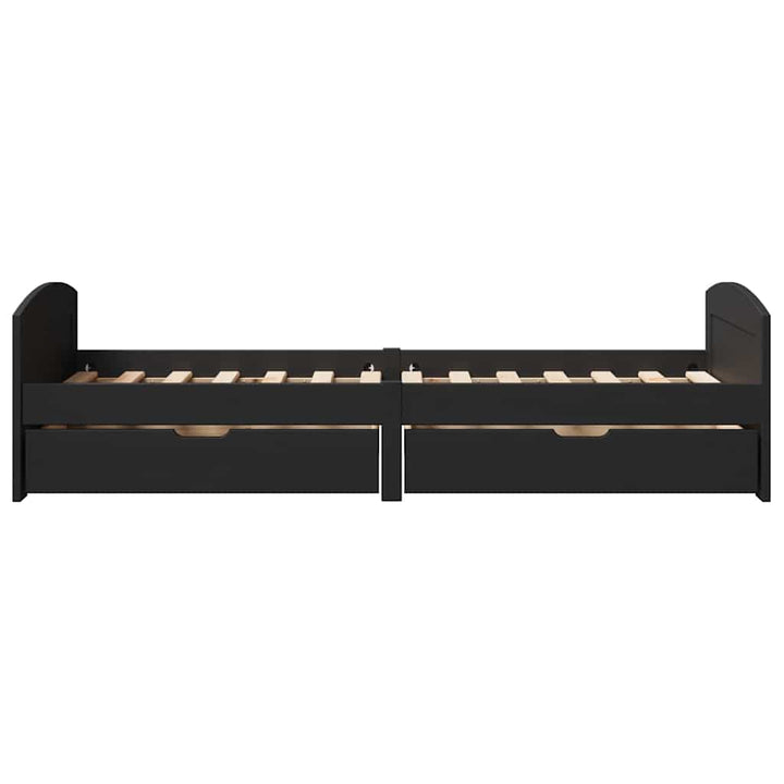 Dagbädd Med 2 Lådor Utan Madrass Irun 90X200 Cm