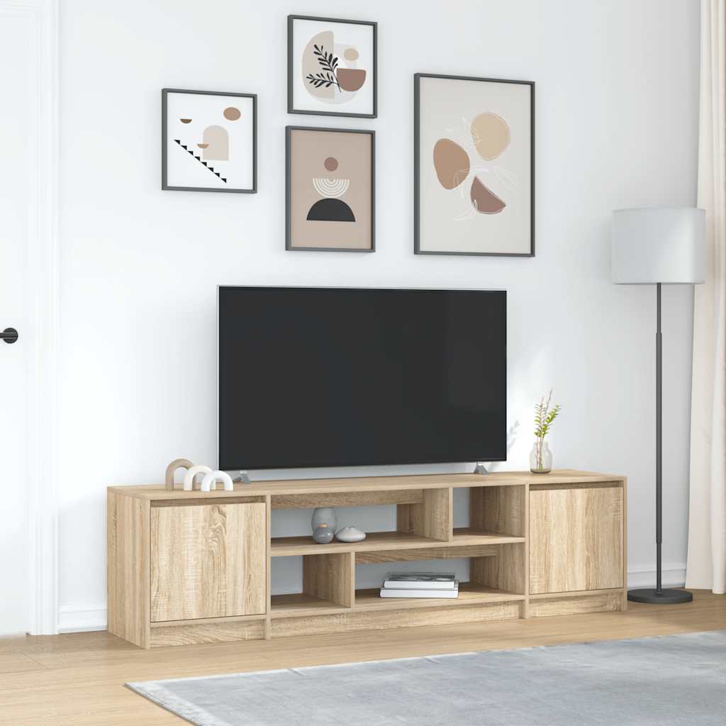 Tv-Bänk 188,5X41X50 Cm Konstruerat Trä