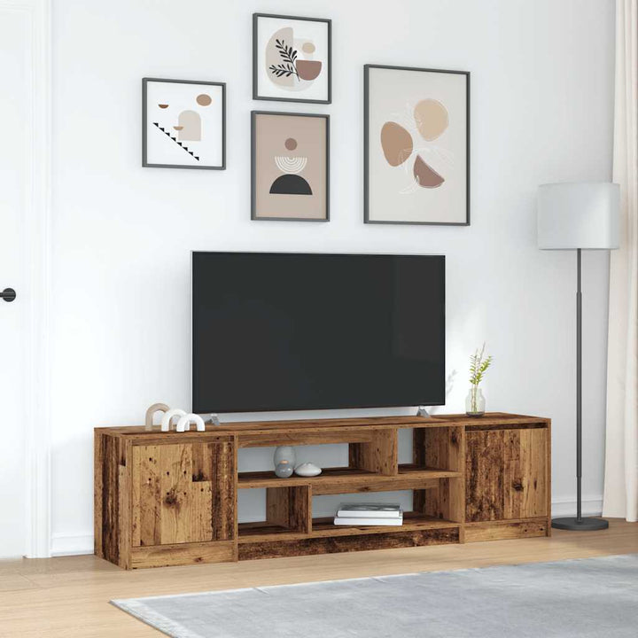 Tv-Bänk 188,5X41X50 Cm Konstruerat Trä