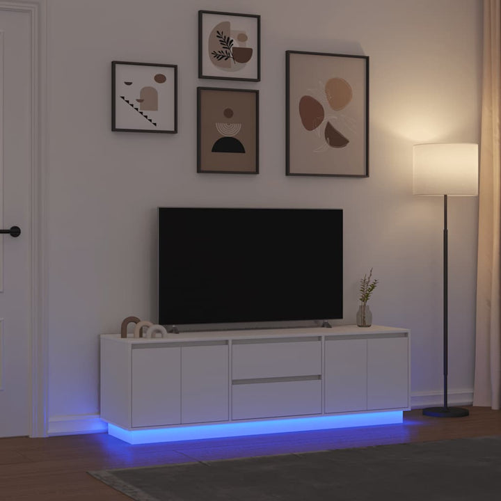 Tv-Bänk 188,5X41X50 Cm Konstruerat Trä