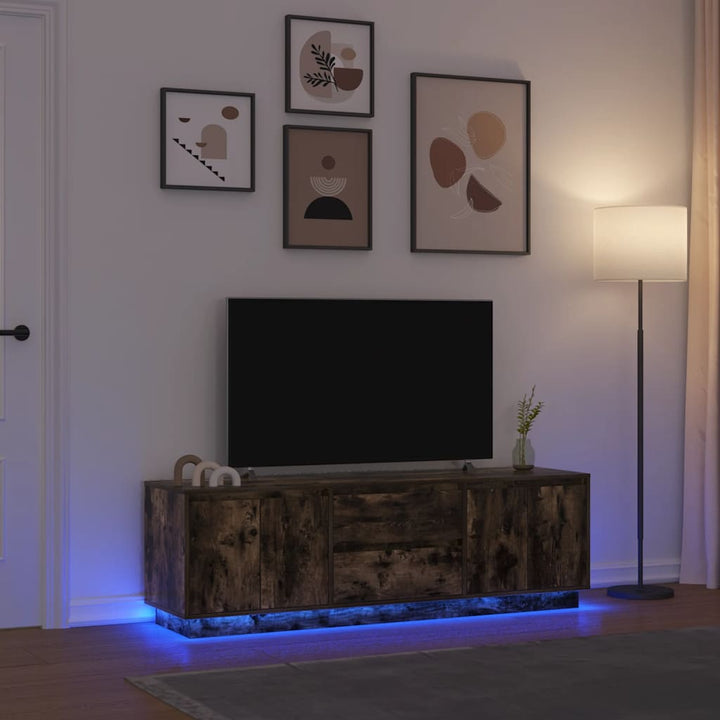 Tv-Bänk 188,5X41X50 Cm Konstruerat Trä
