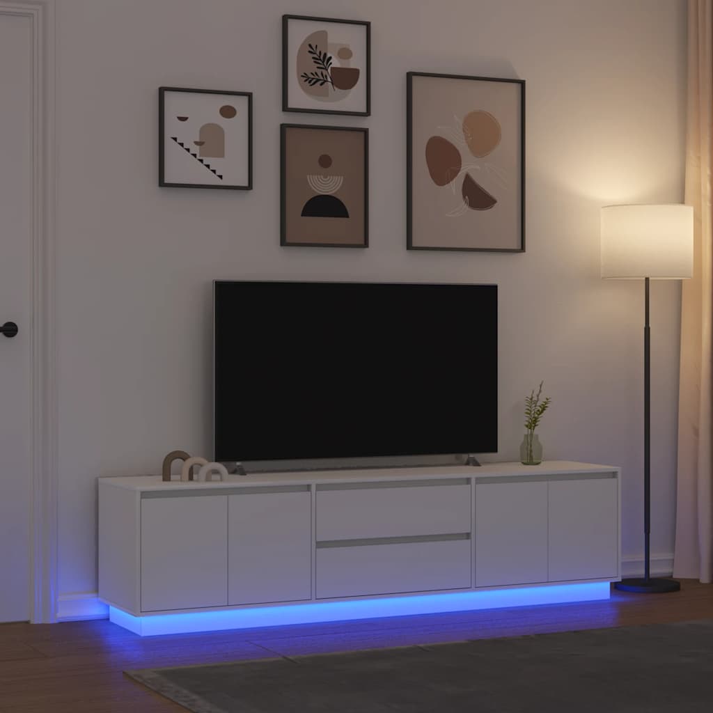 Tv-Bänk 188,5X41X50 Cm Konstruerat Trä