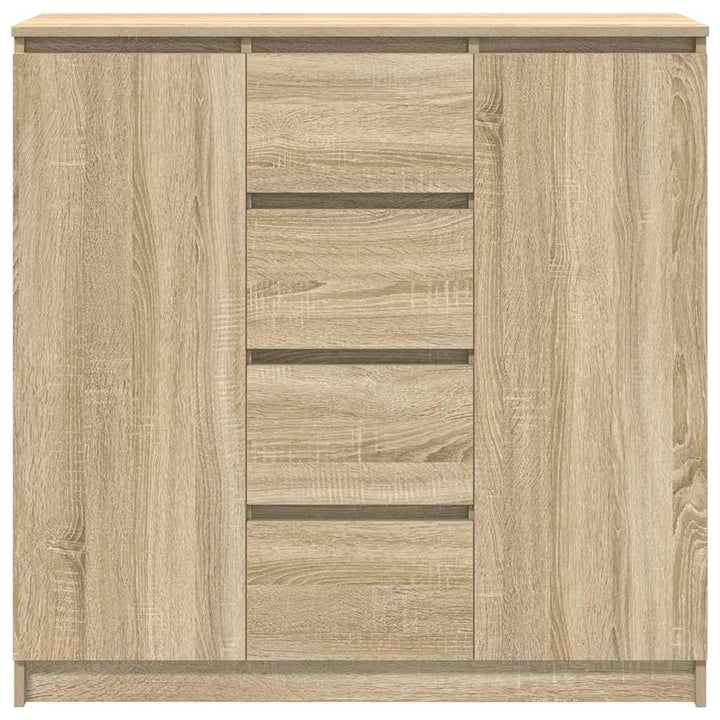 Skänk Med Lådor 100,5X35X98,5 Cm Konstruerat Trä