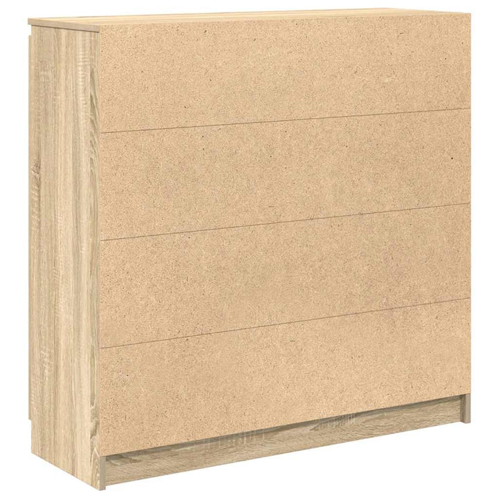 Skänk Med Lådor 100,5X35X98,5 Cm Konstruerat Trä
