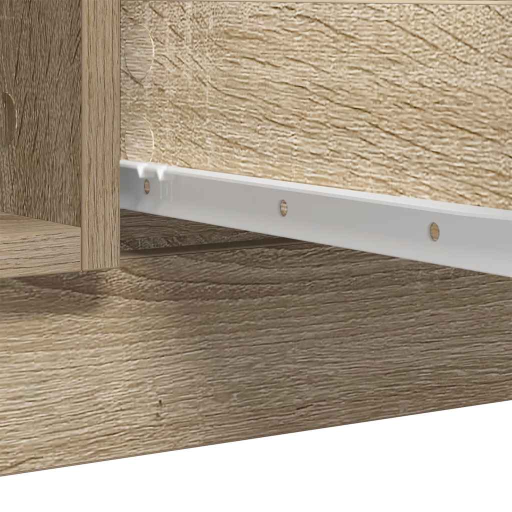 Skänk Med Lådor 100,5X35X98,5 Cm Konstruerat Trä