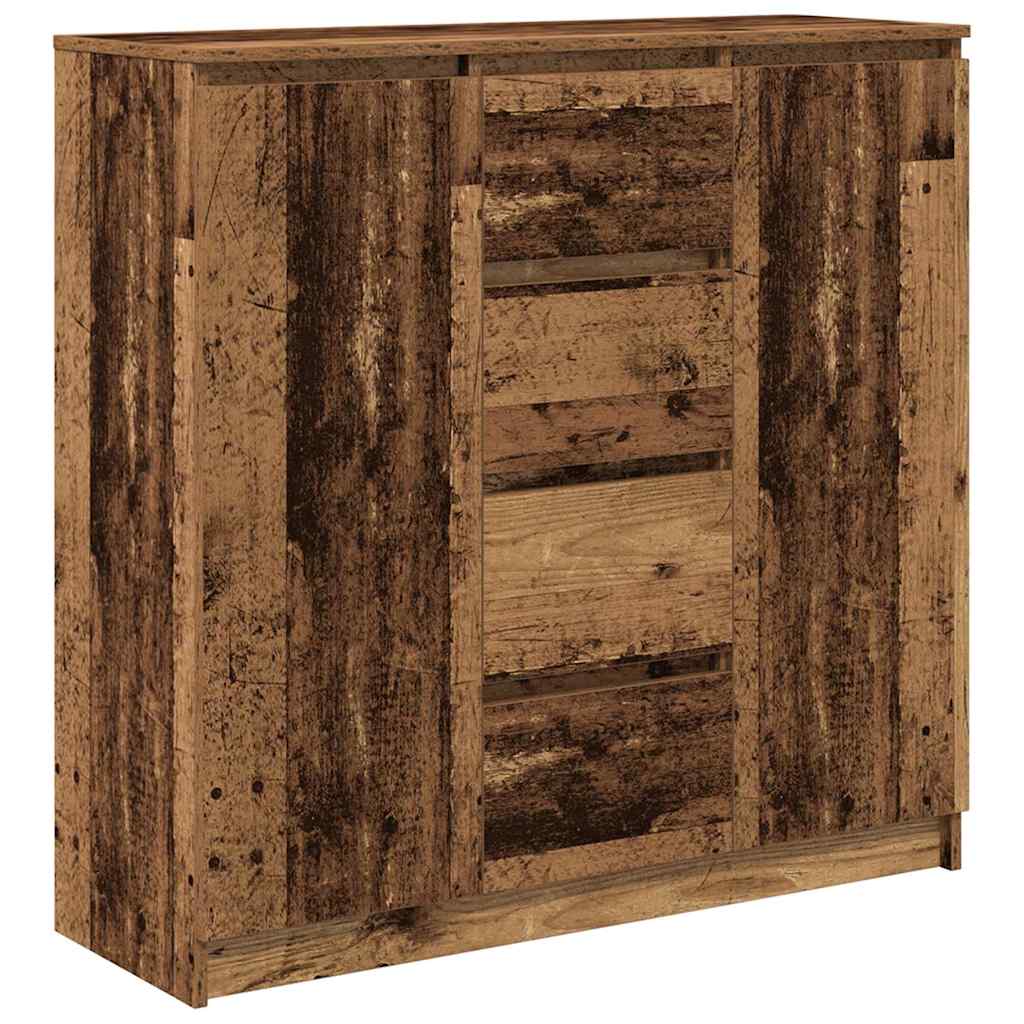 Skänk Med Lådor 100,5X35X98,5 Cm Konstruerat Trä