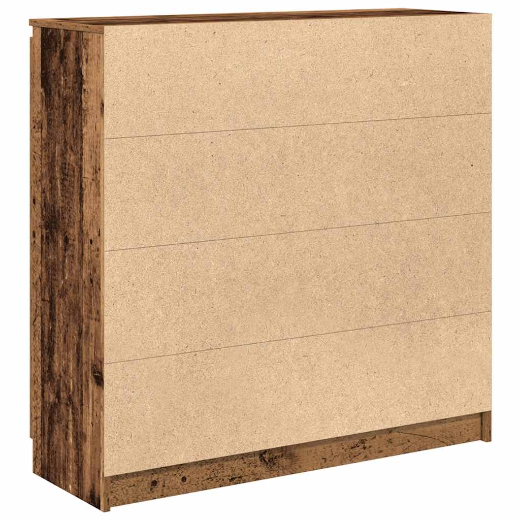 Skänk Med Lådor 100,5X35X98,5 Cm Konstruerat Trä